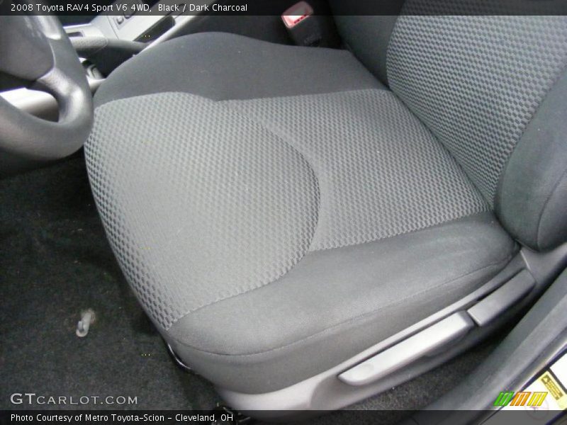 Black / Dark Charcoal 2008 Toyota RAV4 Sport V6 4WD