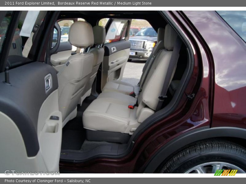  2011 Explorer Limited Medium Light Stone Interior
