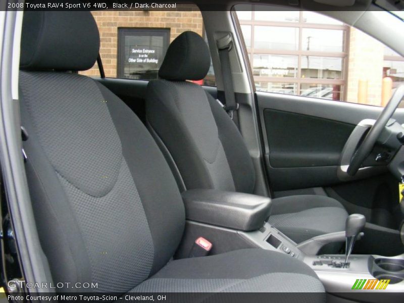 Black / Dark Charcoal 2008 Toyota RAV4 Sport V6 4WD