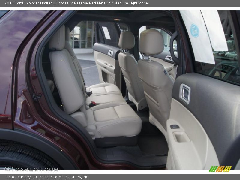  2011 Explorer Limited Medium Light Stone Interior