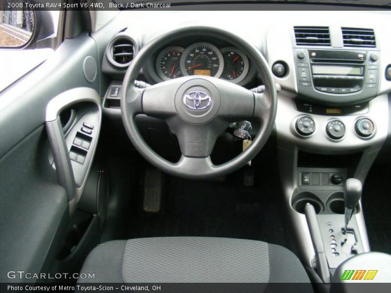 Black / Dark Charcoal 2008 Toyota RAV4 Sport V6 4WD