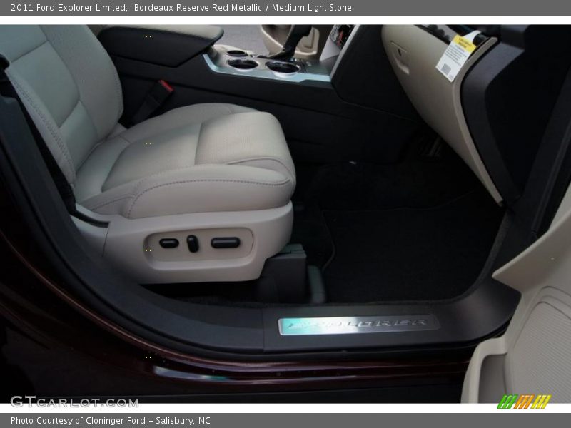  2011 Explorer Limited Medium Light Stone Interior