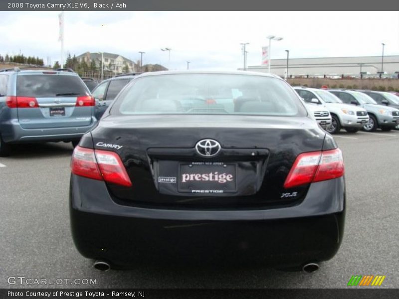 Black / Ash 2008 Toyota Camry XLE V6