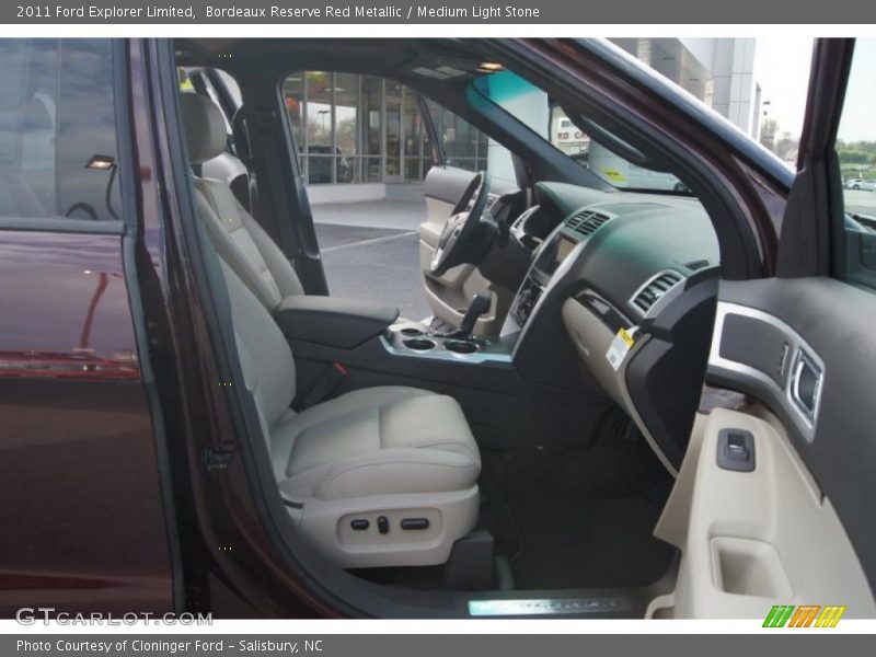  2011 Explorer Limited Medium Light Stone Interior