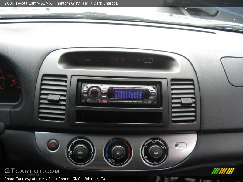 Phantom Gray Pearl / Dark Charcoal 2006 Toyota Camry SE V6