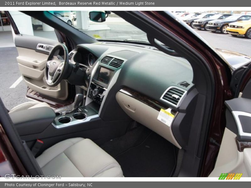 Dashboard of 2011 Explorer Limited