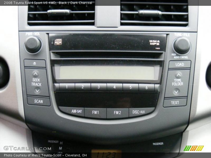 Black / Dark Charcoal 2008 Toyota RAV4 Sport V6 4WD