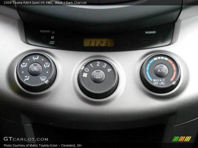 Black / Dark Charcoal 2008 Toyota RAV4 Sport V6 4WD