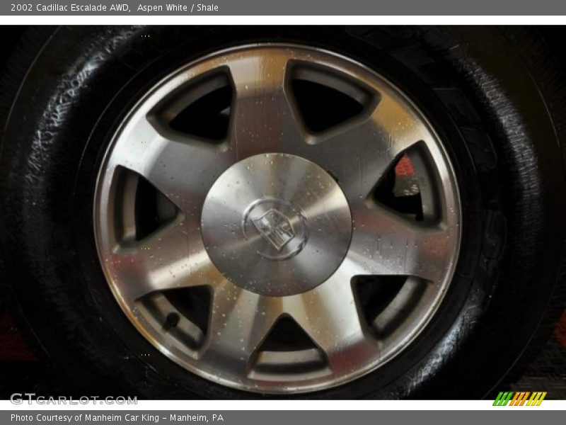 Aspen White / Shale 2002 Cadillac Escalade AWD