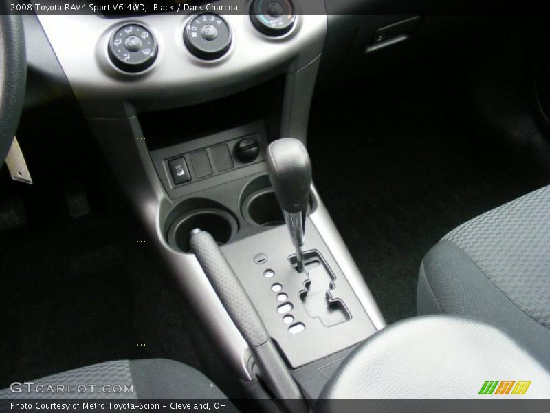 Black / Dark Charcoal 2008 Toyota RAV4 Sport V6 4WD