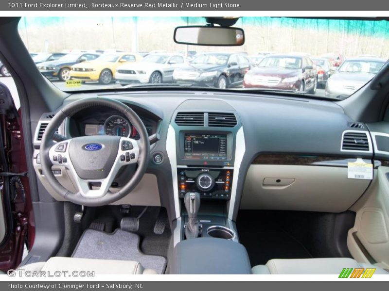 Dashboard of 2011 Explorer Limited