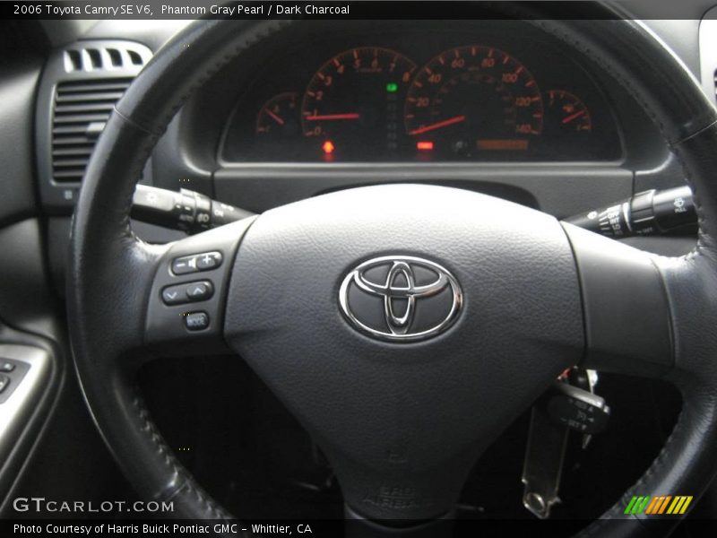 Phantom Gray Pearl / Dark Charcoal 2006 Toyota Camry SE V6