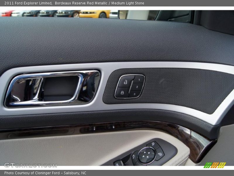 Bordeaux Reserve Red Metallic / Medium Light Stone 2011 Ford Explorer Limited