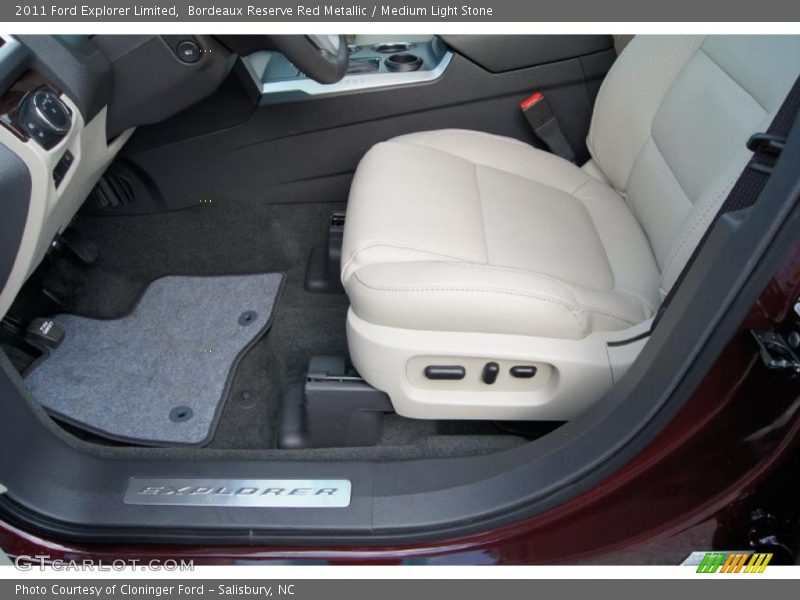  2011 Explorer Limited Medium Light Stone Interior