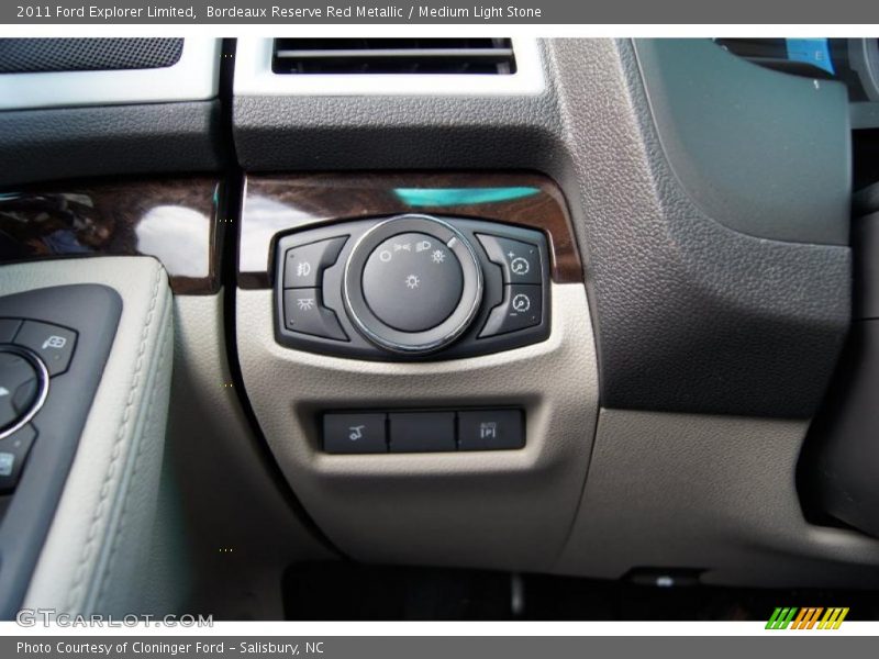 Controls of 2011 Explorer Limited