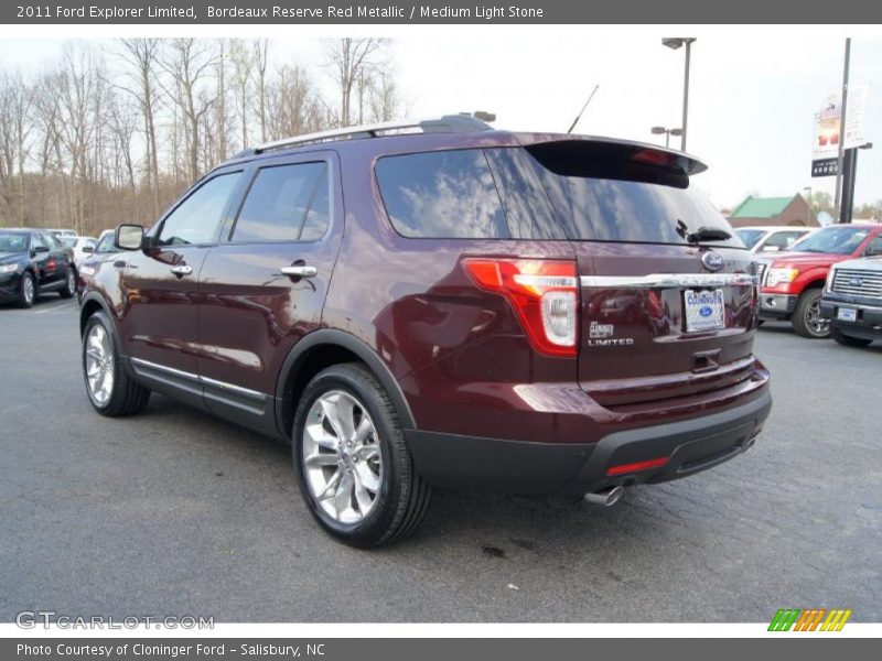  2011 Explorer Limited Bordeaux Reserve Red Metallic