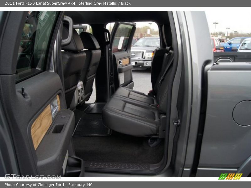  2011 F150 Lariat SuperCrew 4x4 Black Interior