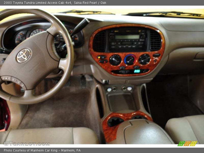 Salsa Red Pearl / Oak 2003 Toyota Tundra Limited Access Cab 4x4