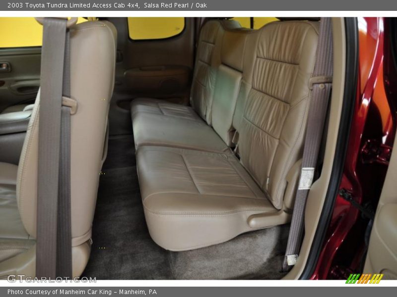 Salsa Red Pearl / Oak 2003 Toyota Tundra Limited Access Cab 4x4
