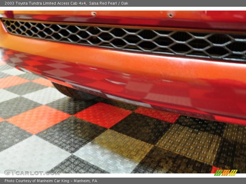 Salsa Red Pearl / Oak 2003 Toyota Tundra Limited Access Cab 4x4