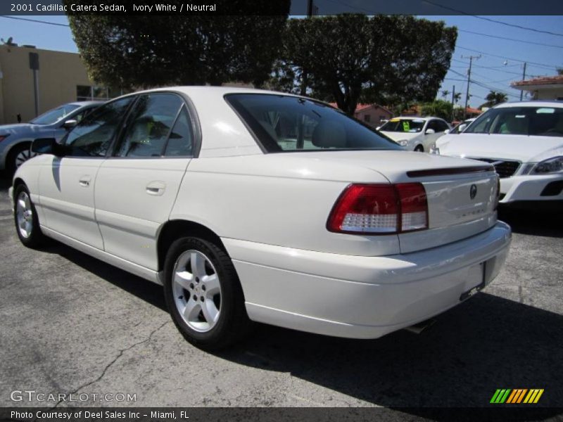 Ivory White / Neutral 2001 Cadillac Catera Sedan
