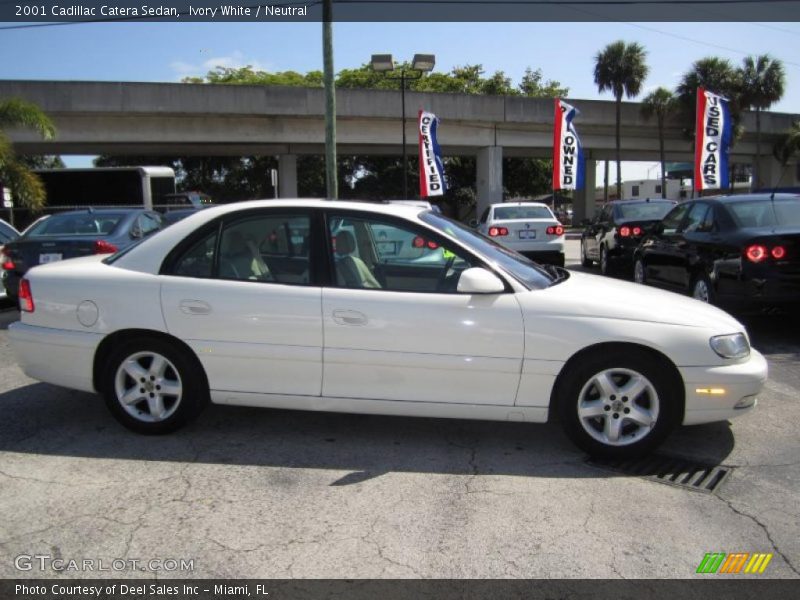 Ivory White / Neutral 2001 Cadillac Catera Sedan