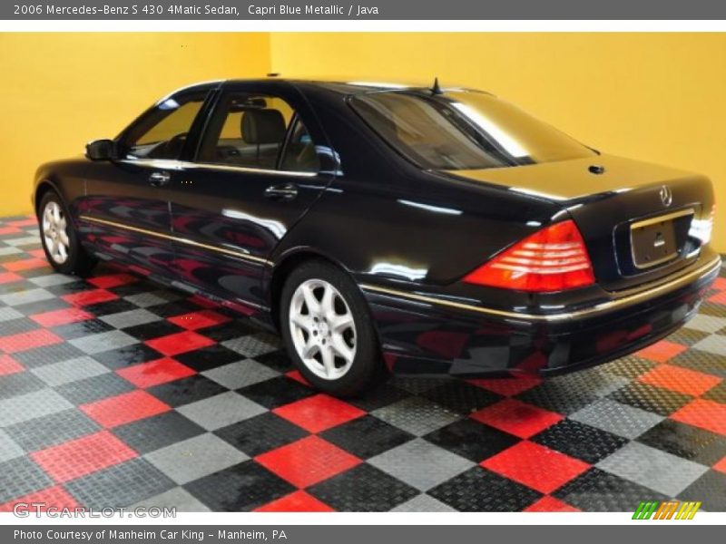 Capri Blue Metallic / Java 2006 Mercedes-Benz S 430 4Matic Sedan