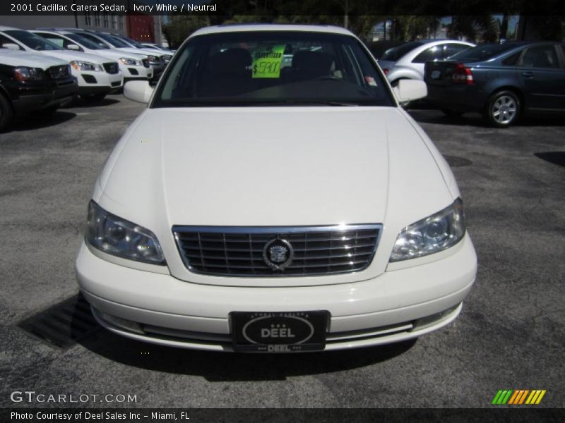 Ivory White / Neutral 2001 Cadillac Catera Sedan