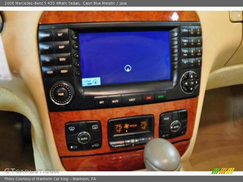 Capri Blue Metallic / Java 2006 Mercedes-Benz S 430 4Matic Sedan