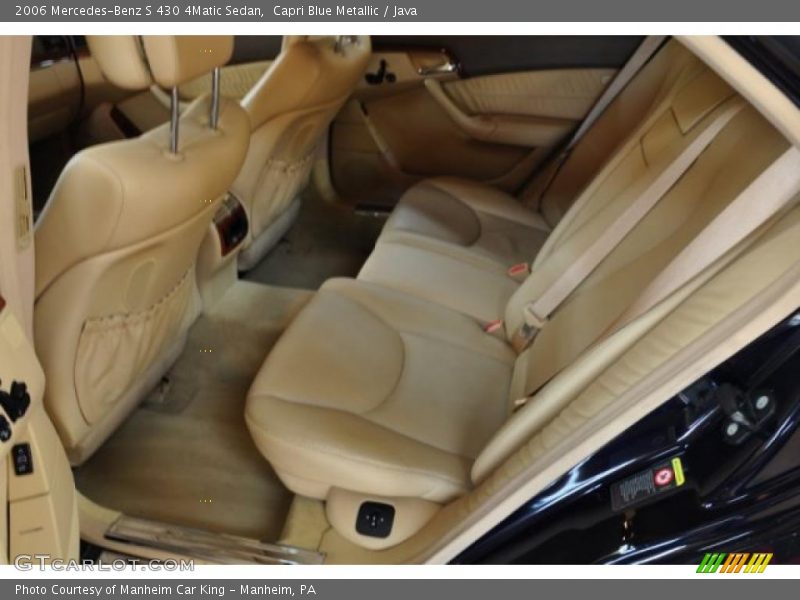Capri Blue Metallic / Java 2006 Mercedes-Benz S 430 4Matic Sedan