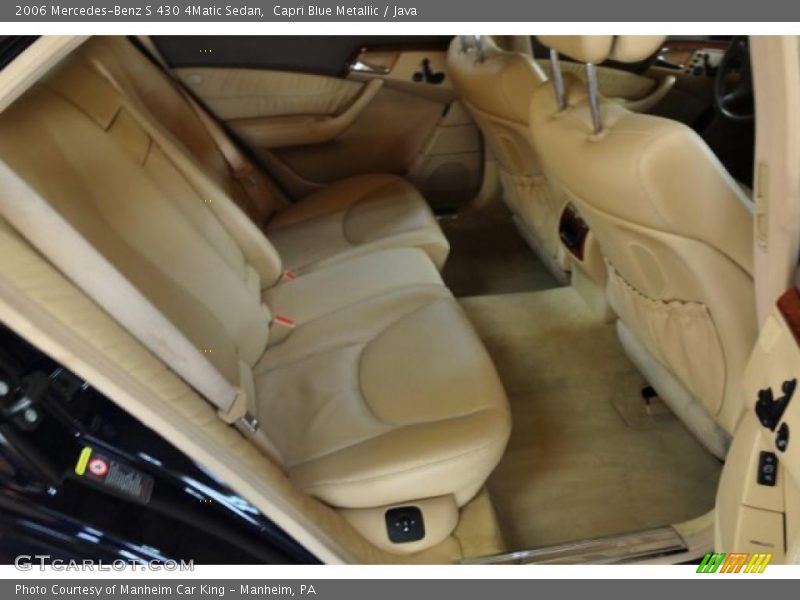 Capri Blue Metallic / Java 2006 Mercedes-Benz S 430 4Matic Sedan
