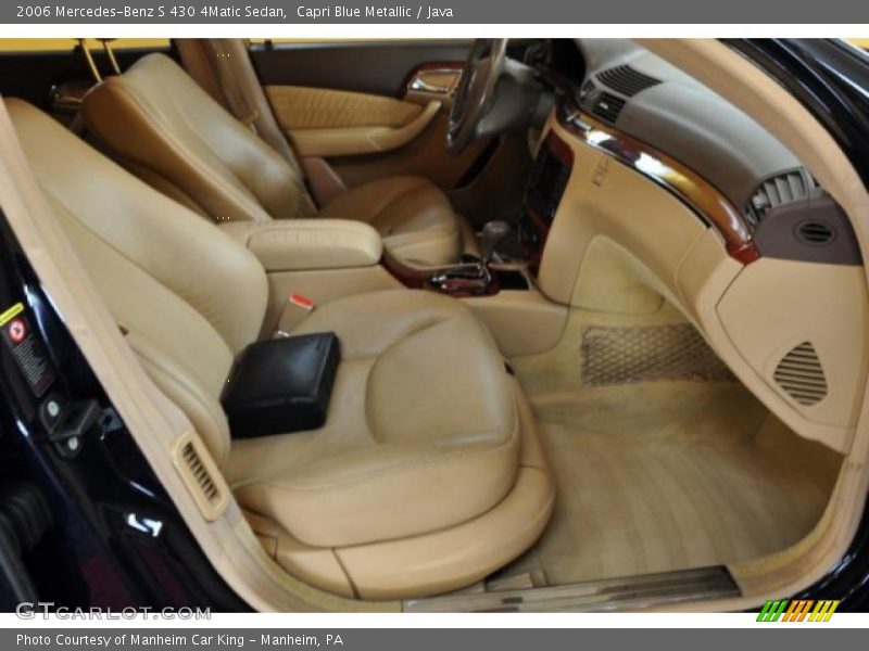 Capri Blue Metallic / Java 2006 Mercedes-Benz S 430 4Matic Sedan