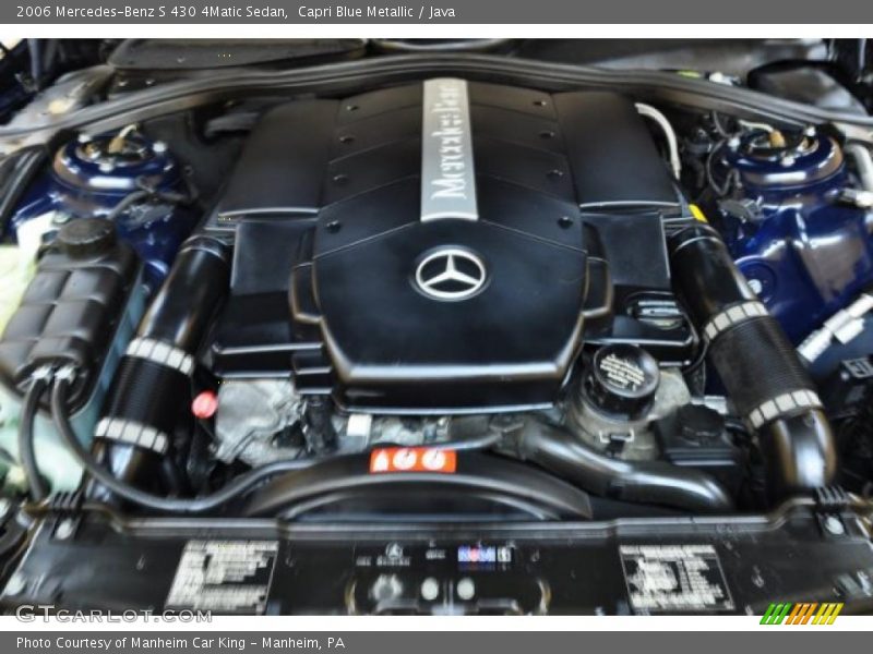 Capri Blue Metallic / Java 2006 Mercedes-Benz S 430 4Matic Sedan