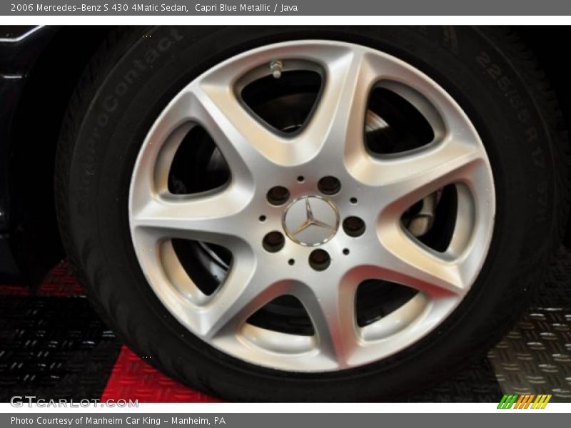 Capri Blue Metallic / Java 2006 Mercedes-Benz S 430 4Matic Sedan