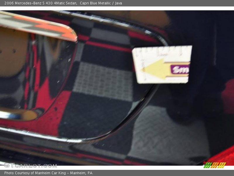 Capri Blue Metallic / Java 2006 Mercedes-Benz S 430 4Matic Sedan