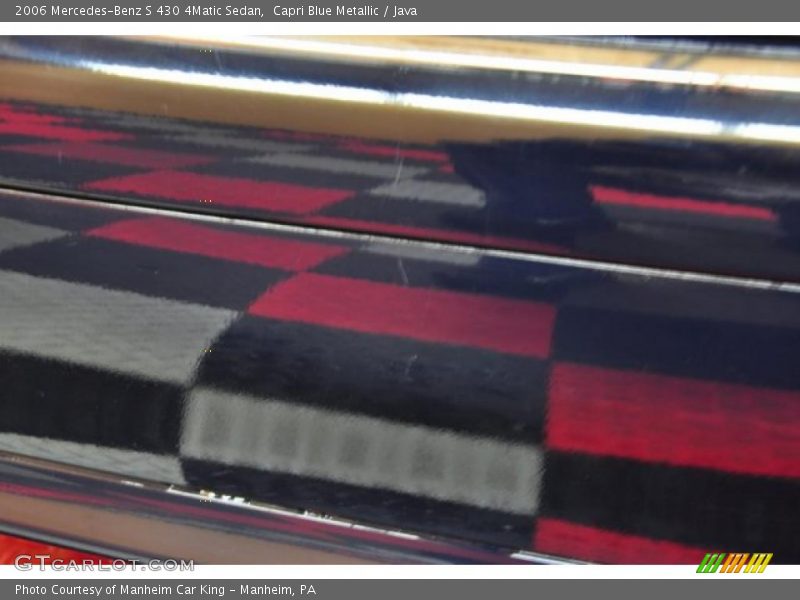 Capri Blue Metallic / Java 2006 Mercedes-Benz S 430 4Matic Sedan