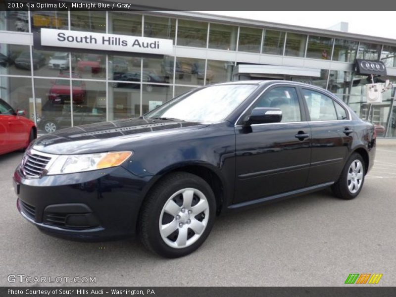 Midnight Blue / Gray 2010 Kia Optima LX