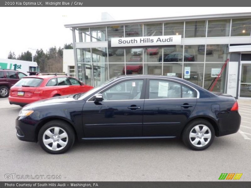 Midnight Blue / Gray 2010 Kia Optima LX