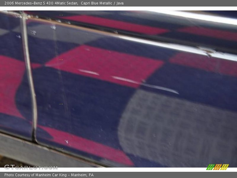 Capri Blue Metallic / Java 2006 Mercedes-Benz S 430 4Matic Sedan