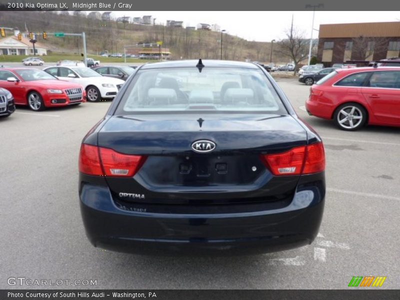 Midnight Blue / Gray 2010 Kia Optima LX