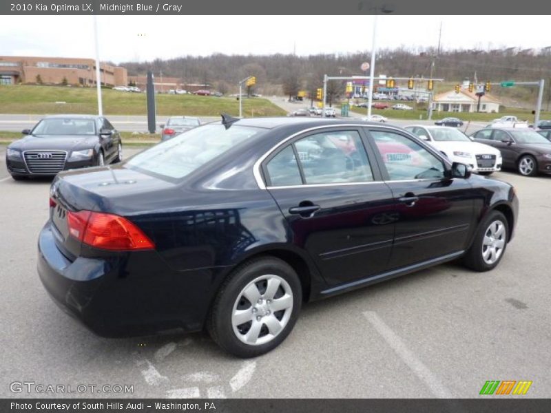 Midnight Blue / Gray 2010 Kia Optima LX