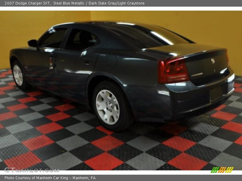 Steel Blue Metallic / Dark Slate Gray/Light Graystone 2007 Dodge Charger SXT