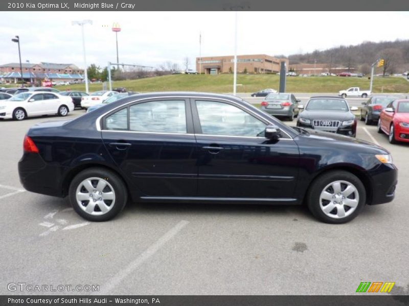 Midnight Blue / Gray 2010 Kia Optima LX