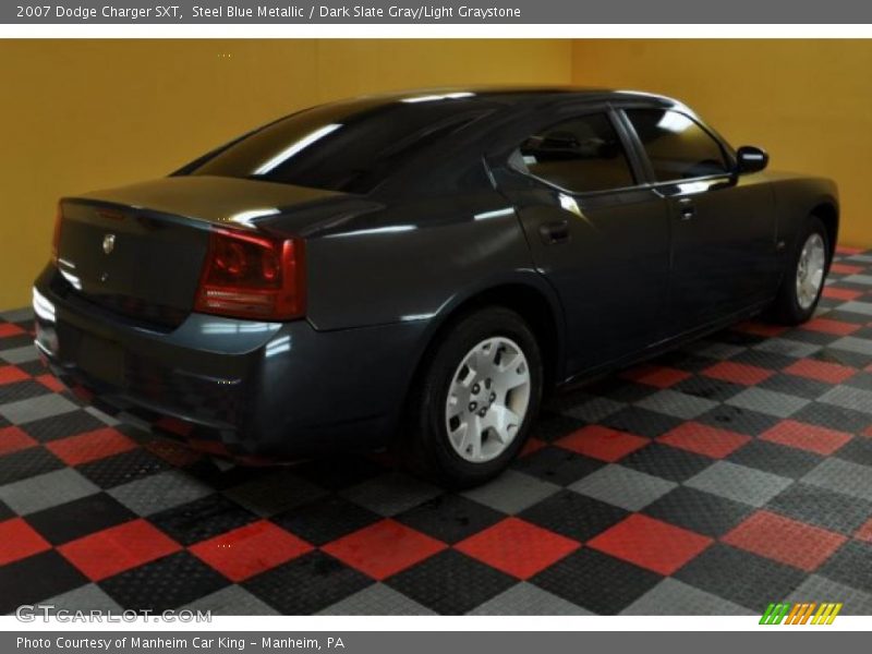Steel Blue Metallic / Dark Slate Gray/Light Graystone 2007 Dodge Charger SXT