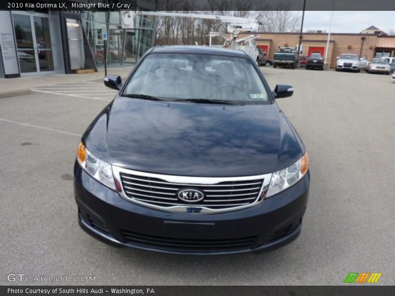 Midnight Blue / Gray 2010 Kia Optima LX