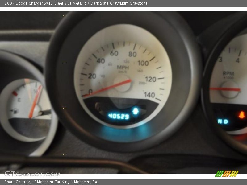 Steel Blue Metallic / Dark Slate Gray/Light Graystone 2007 Dodge Charger SXT