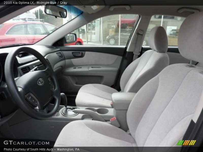 Midnight Blue / Gray 2010 Kia Optima LX
