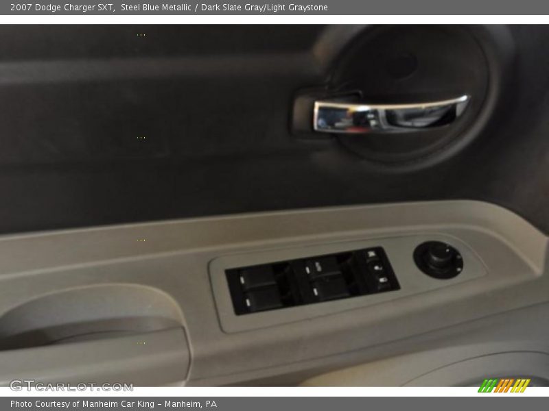 Steel Blue Metallic / Dark Slate Gray/Light Graystone 2007 Dodge Charger SXT