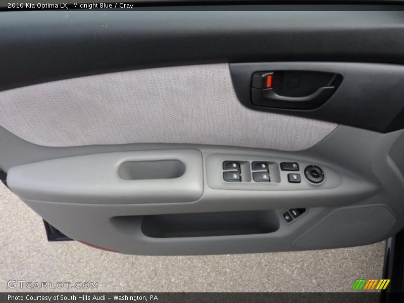 Midnight Blue / Gray 2010 Kia Optima LX