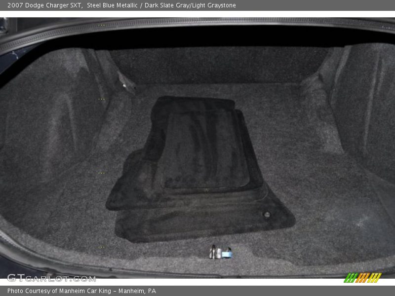 Steel Blue Metallic / Dark Slate Gray/Light Graystone 2007 Dodge Charger SXT